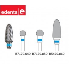 Edenta TC Plain Cut Burs - Standard - Blue Band - 1pc - Options Available